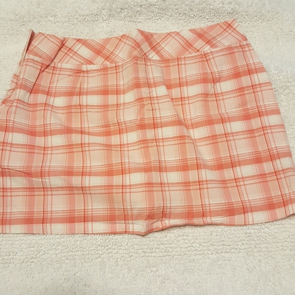 Pink and White Madras skort - Picture 3 of 4